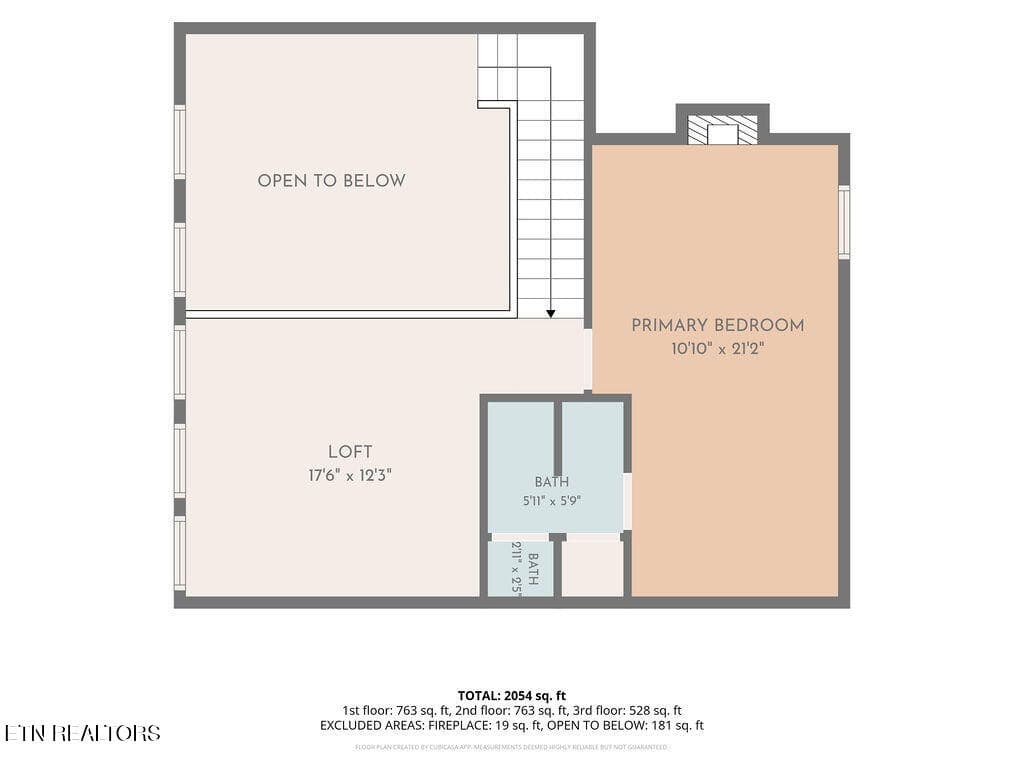 3rd_floor_4440_forest_vista_way_pigeon_f - 4445 Forest Vista Way, Pigeon Forge, TN 37863, Pigeon Forge