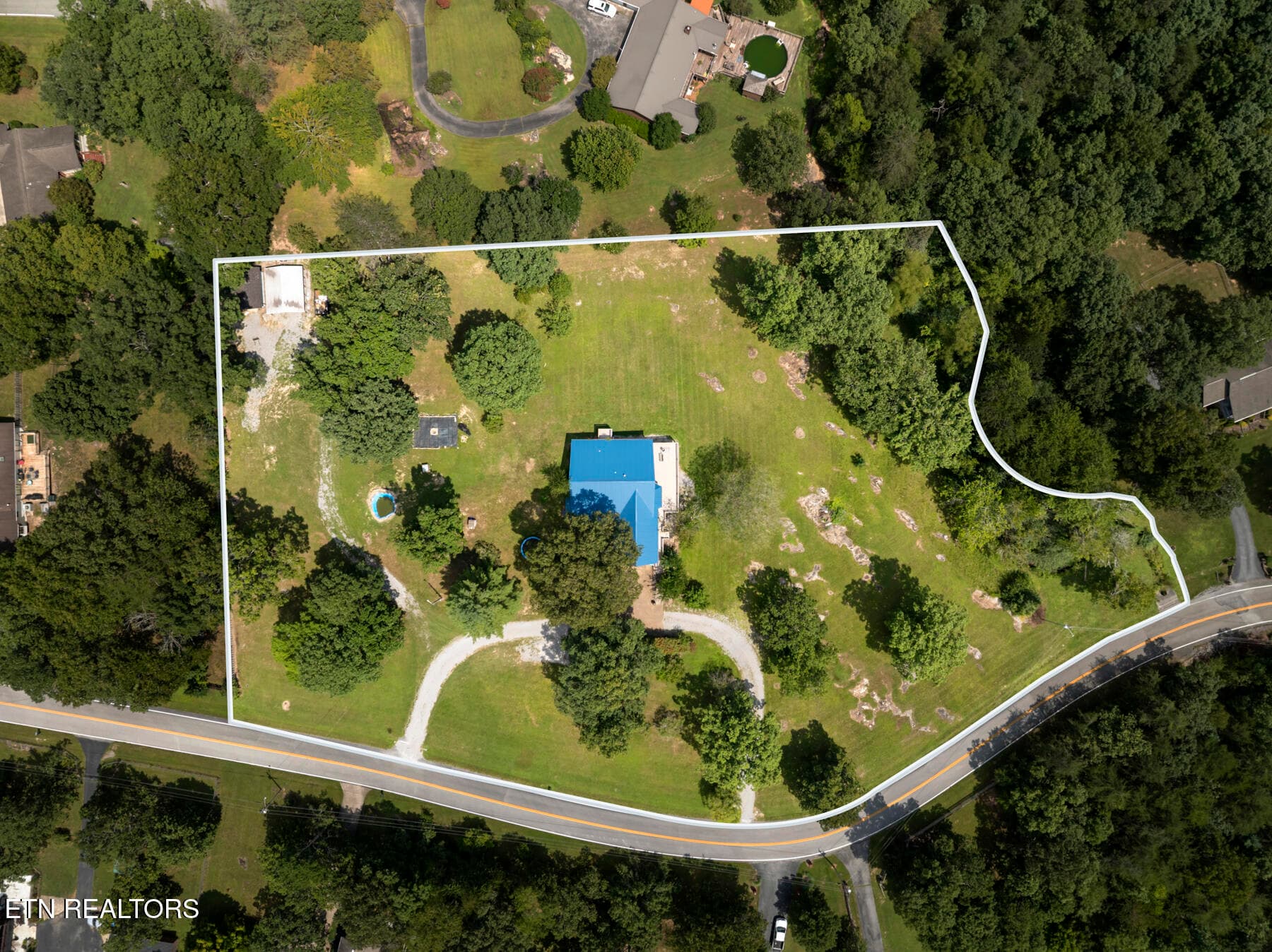71 Creekway Dr TN Lot Line (1) - 71 Creekway Drive, Crossville, TN 38555, Crossville