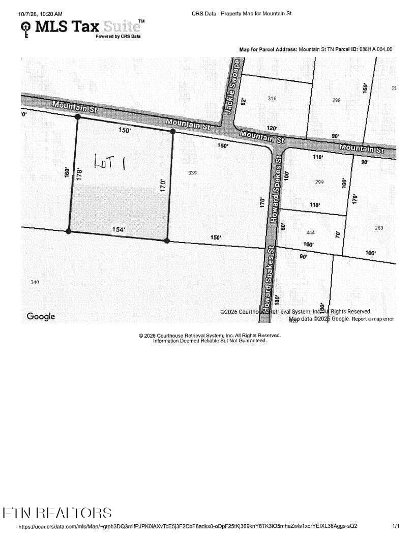 redman lot1 - 299 Mountain St, Doyle, TN 38559