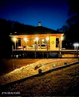 Night view - 2451 Parris Drive, Lenoir City, TN 37772, Lenoir City