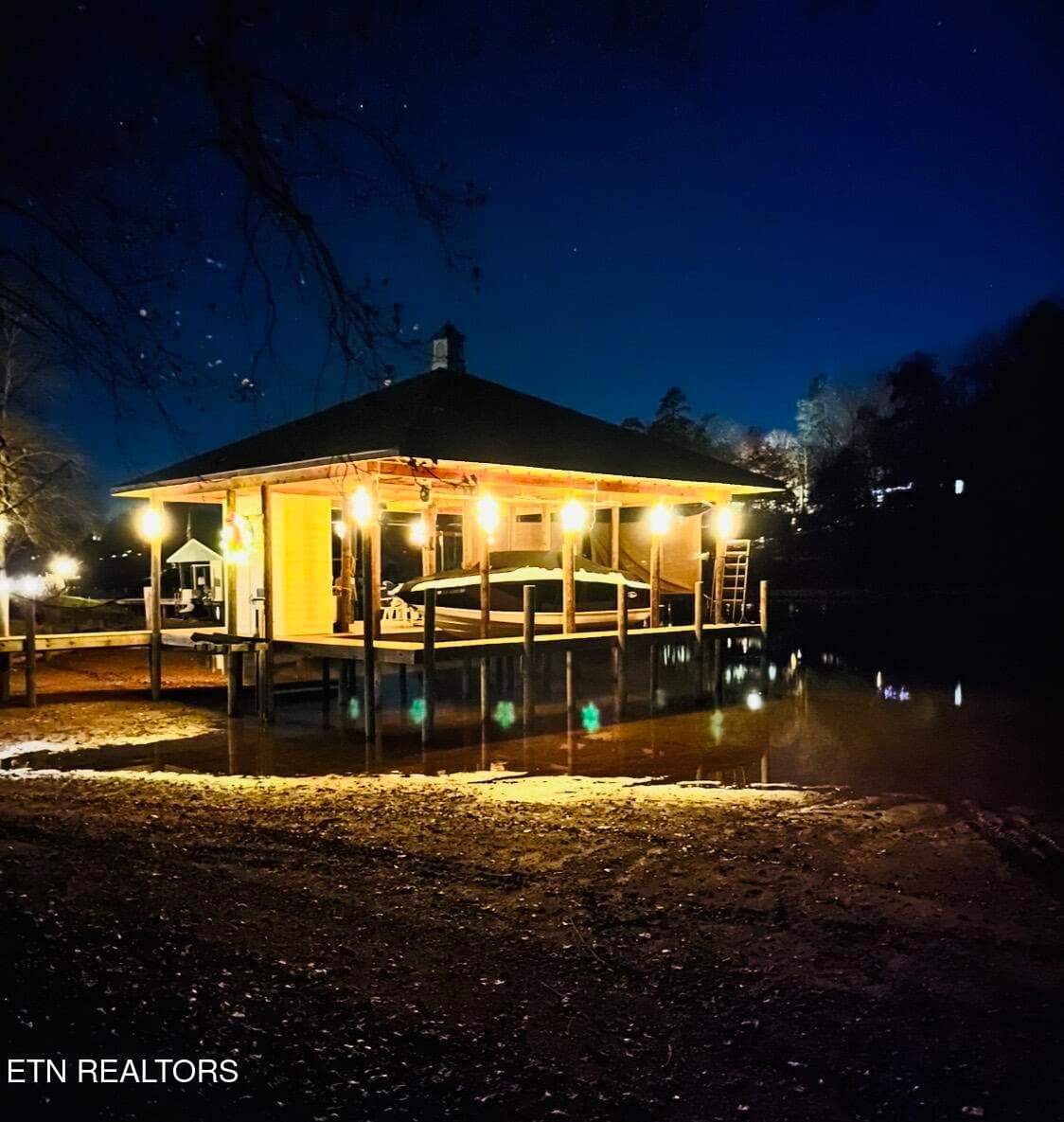Night view - 2451 Parris Drive, Lenoir City, TN 37772, Lenoir City
