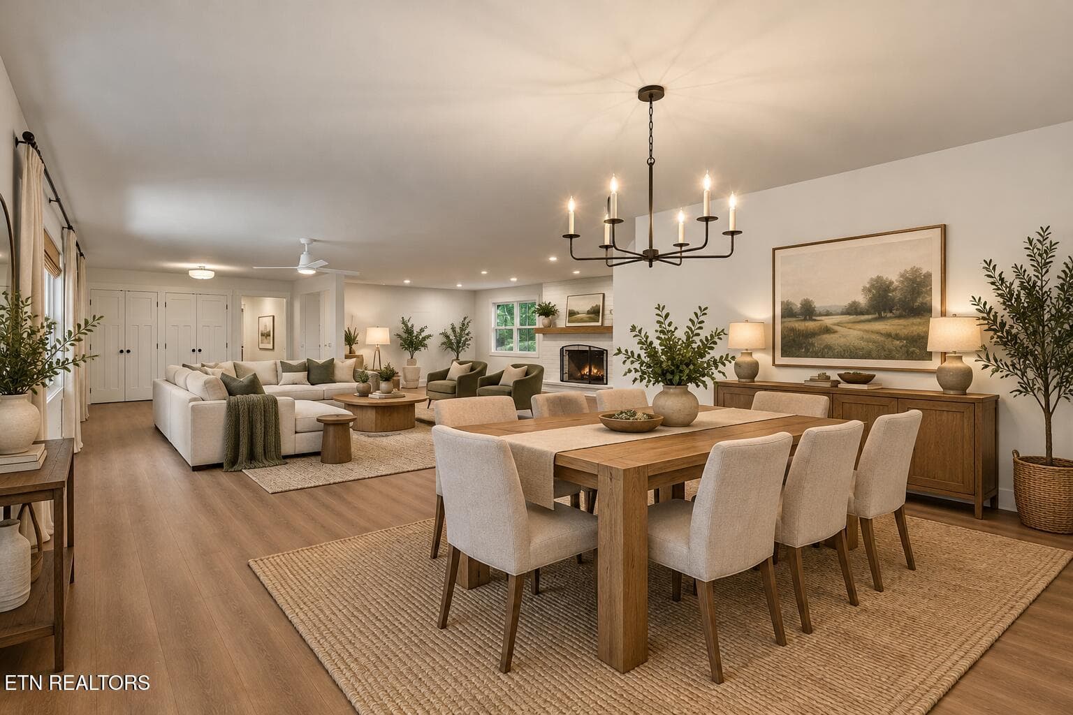 open concept virtual staging 1 - 1504 Roane State Hwy, Kingston, TN 37763