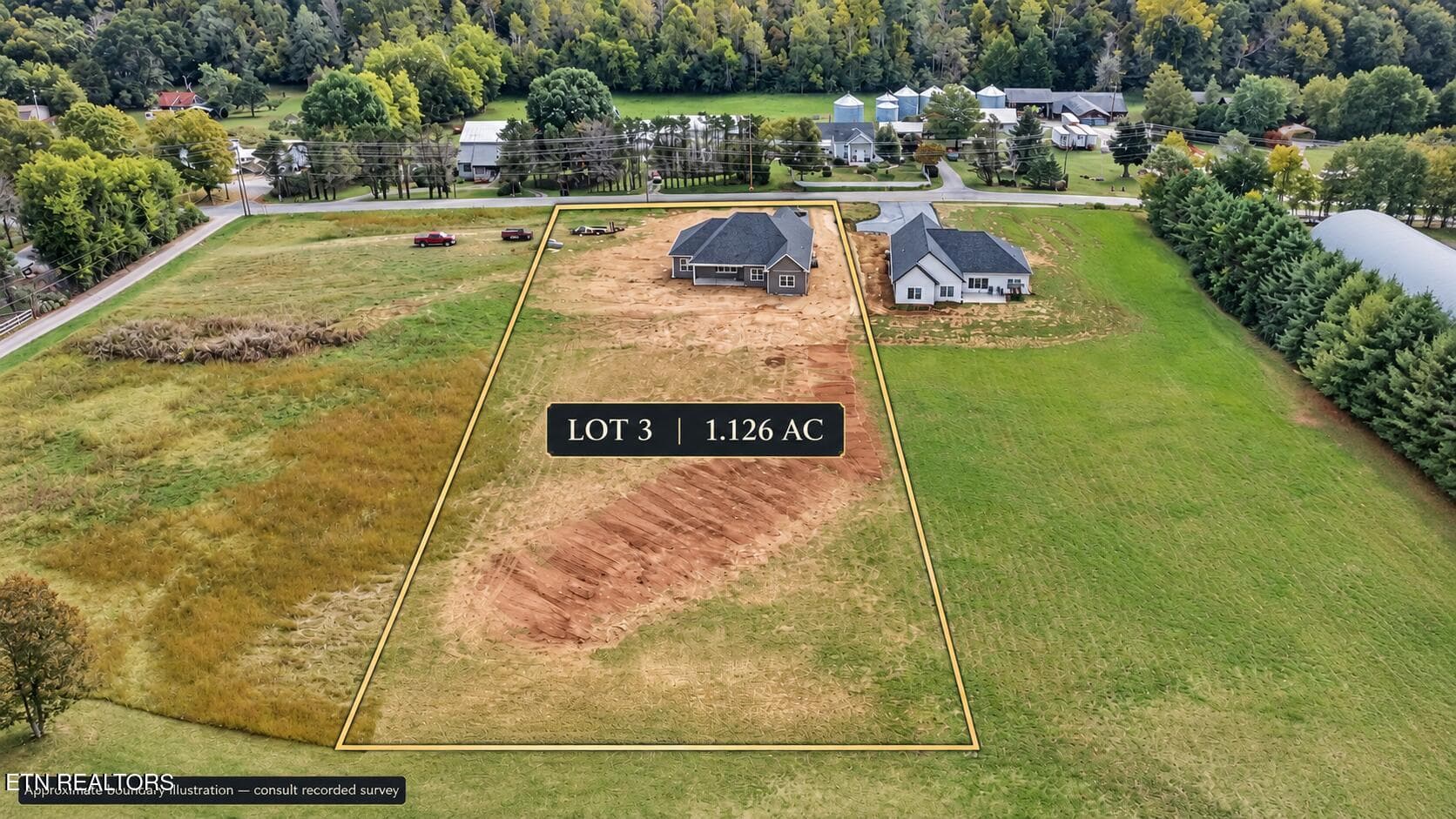 Lot 3_ Rural Acreage Aerial Listing - 3644 Miser Station Rd, Louisville, TN 37777, Louisville