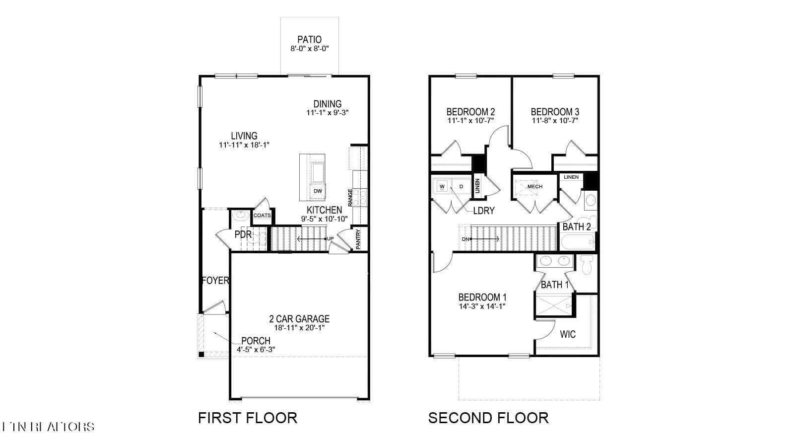 Tatum SF Tradition Floor Plan 1600x900 - 4280 Juliette Elise Street, Knoxville, TN 37920, Knoxville