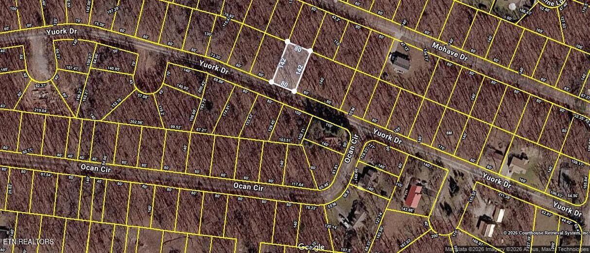 Aerial 3145 Yuork - 3145 Yuork Drive, Crossville, TN 38572, Crossville