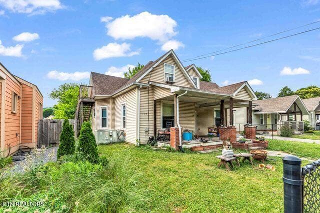 e springdale side view pic - 123 E Springdale Ave, Knoxville, TN 37917, Knoxville