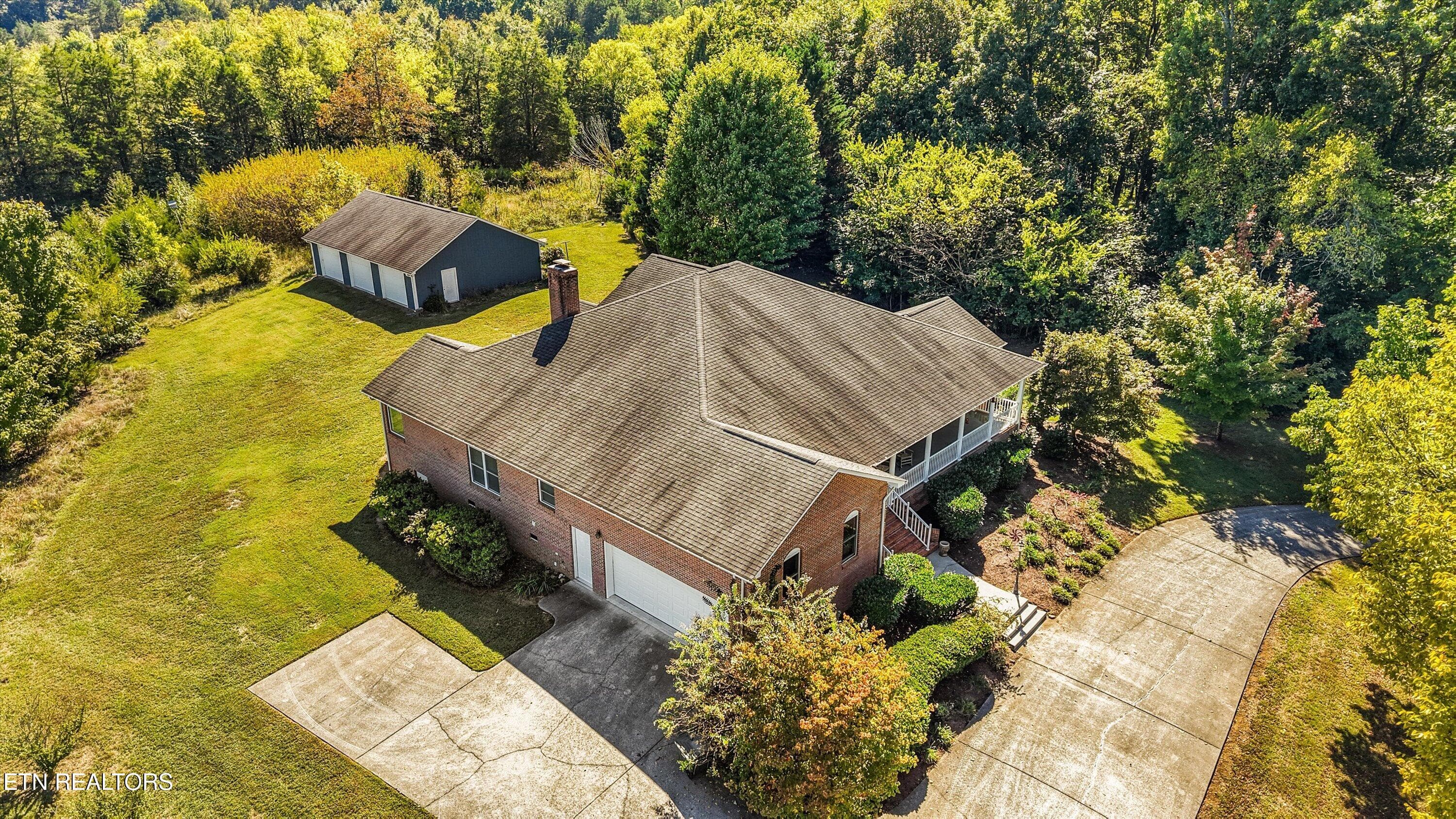 Drone - 3412 Seebers Court, Louisville, TN 37777, Louisville