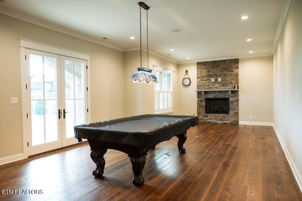 Basement Rec room - 157 River Watch Way, Loudon, TN 37774, Loudon