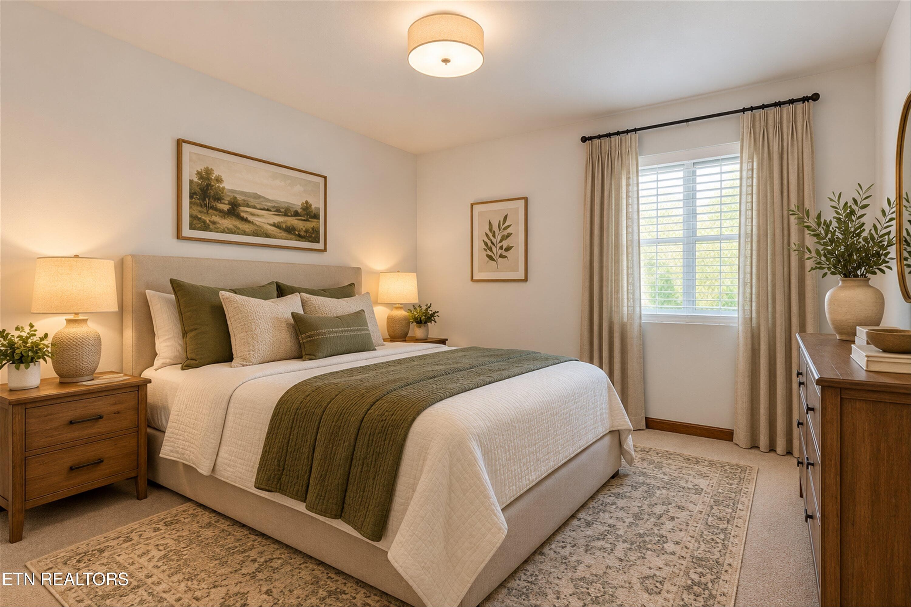 Virtual Staged BR - 4330 Larigo Drive, Knoxville, TN 37914, Knoxville