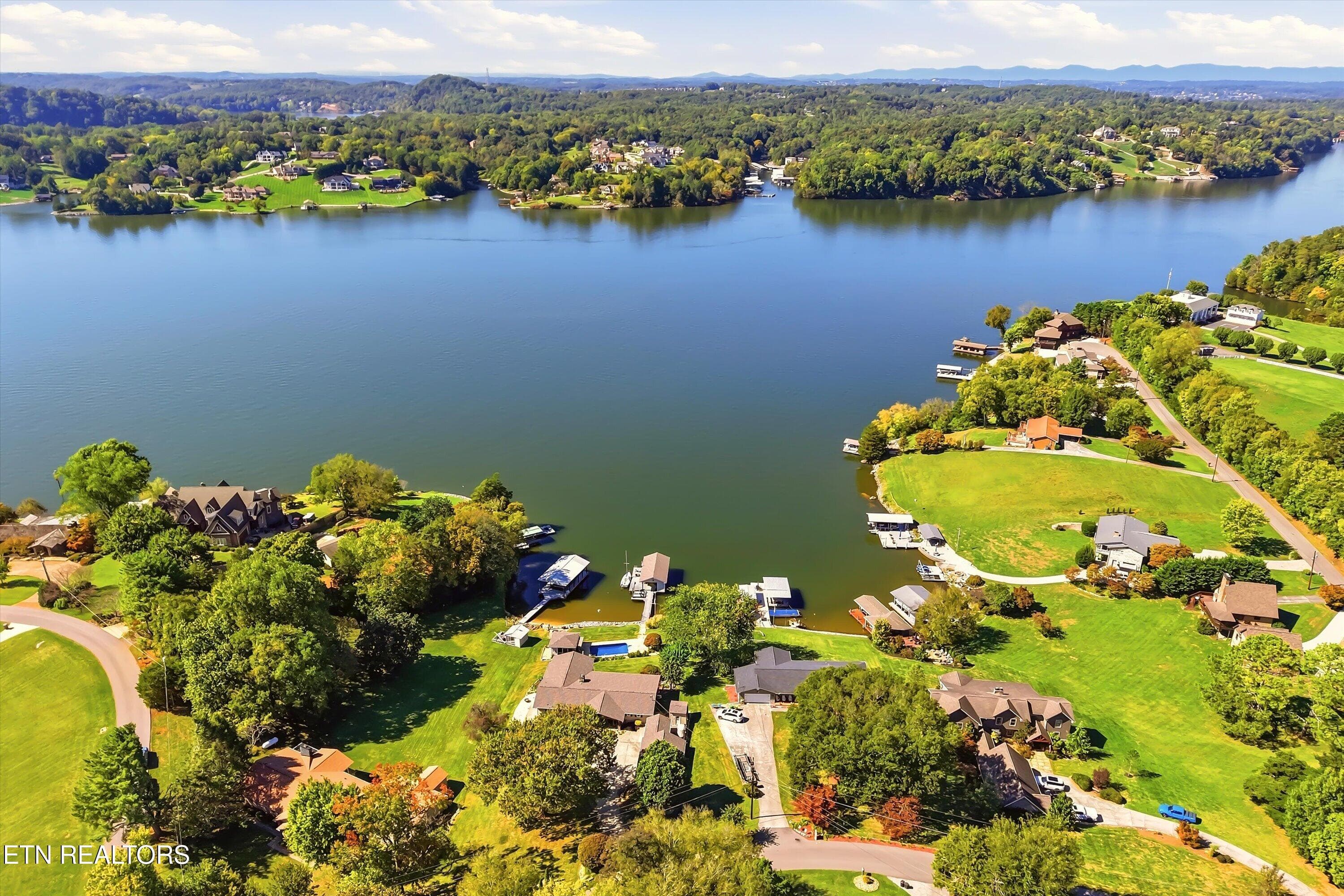 4Overhead with Lake Channel - 4909 Scenic Point Channel, Louisville, TN 37777, Louisville