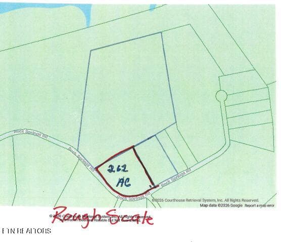 TAX MAP - 2.62ac NE Rock Springs Rd, Celina, TN 38551, Celina