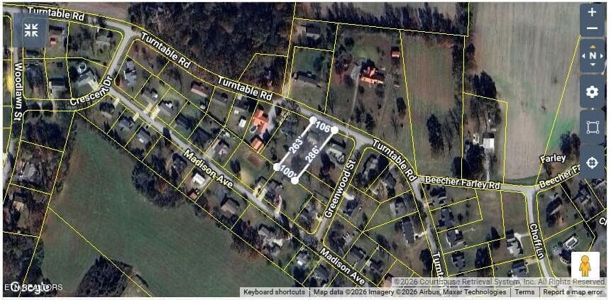 607 turn table rd plat map - 607 Turn Table Rd, Sparta, TN 38583, Sparta