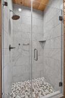 Master shower - 1728 Stone Bridge Drive, Dandridge, TN 37725