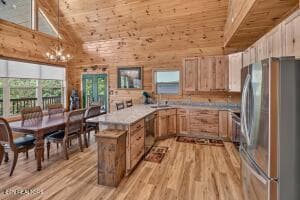 Kitchen and dining room - 1728 Stone Bridge Drive, Dandridge, TN 37725