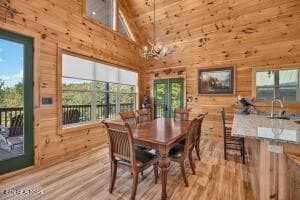 Dining area - 1728 Stone Bridge Drive, Dandridge, TN 37725