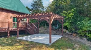 Pergola - 1728 Stone Bridge Drive, Dandridge, TN 37725