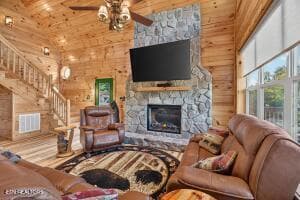 Living room - 1728 Stone Bridge Drive, Dandridge, TN 37725