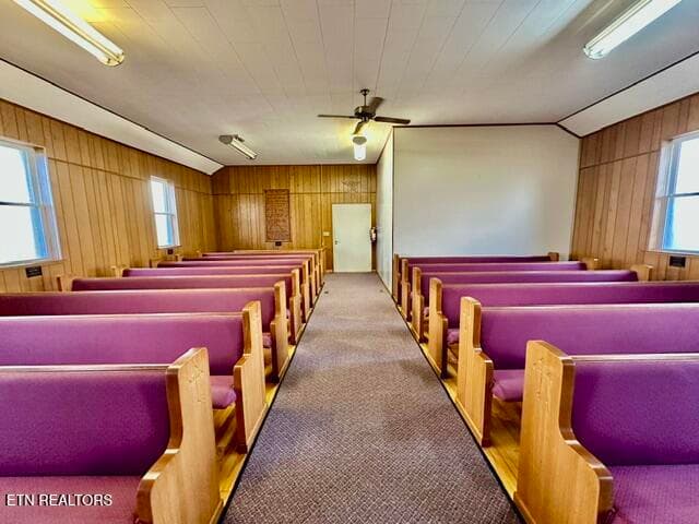 nice padded church pews - 162 York Drive, Jonesville, VA 24263