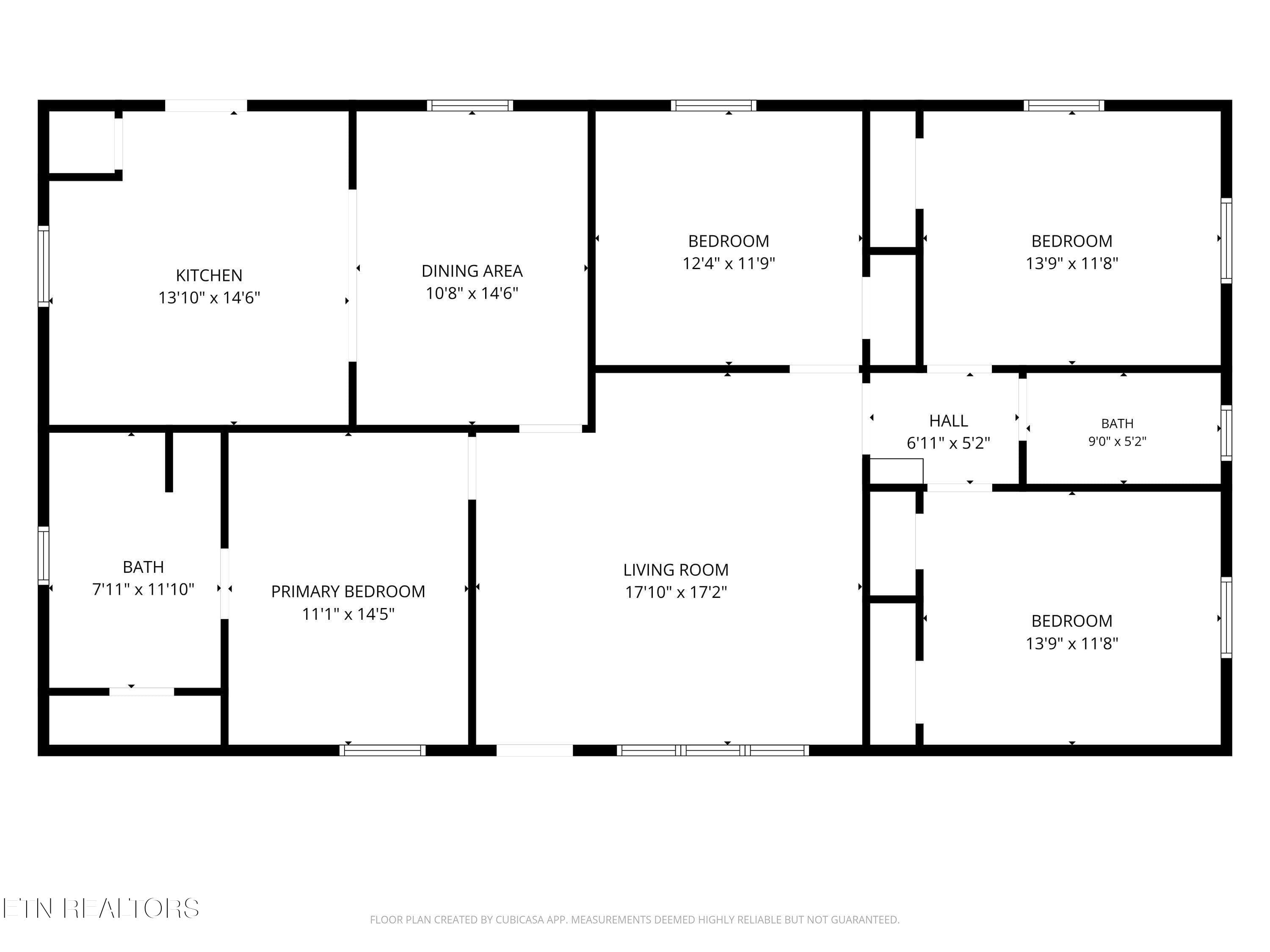 Cathcart Floor Plan - 111 Cathcart Rd, Vonore, TN 37885