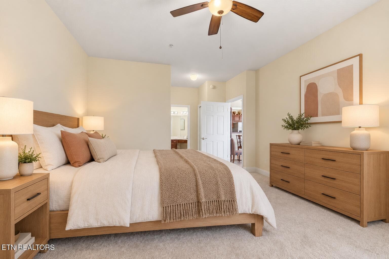 Warm Modern Master Bedroom Update - 555 Rarity Bay Pkwy 101, Vonore, TN 37885