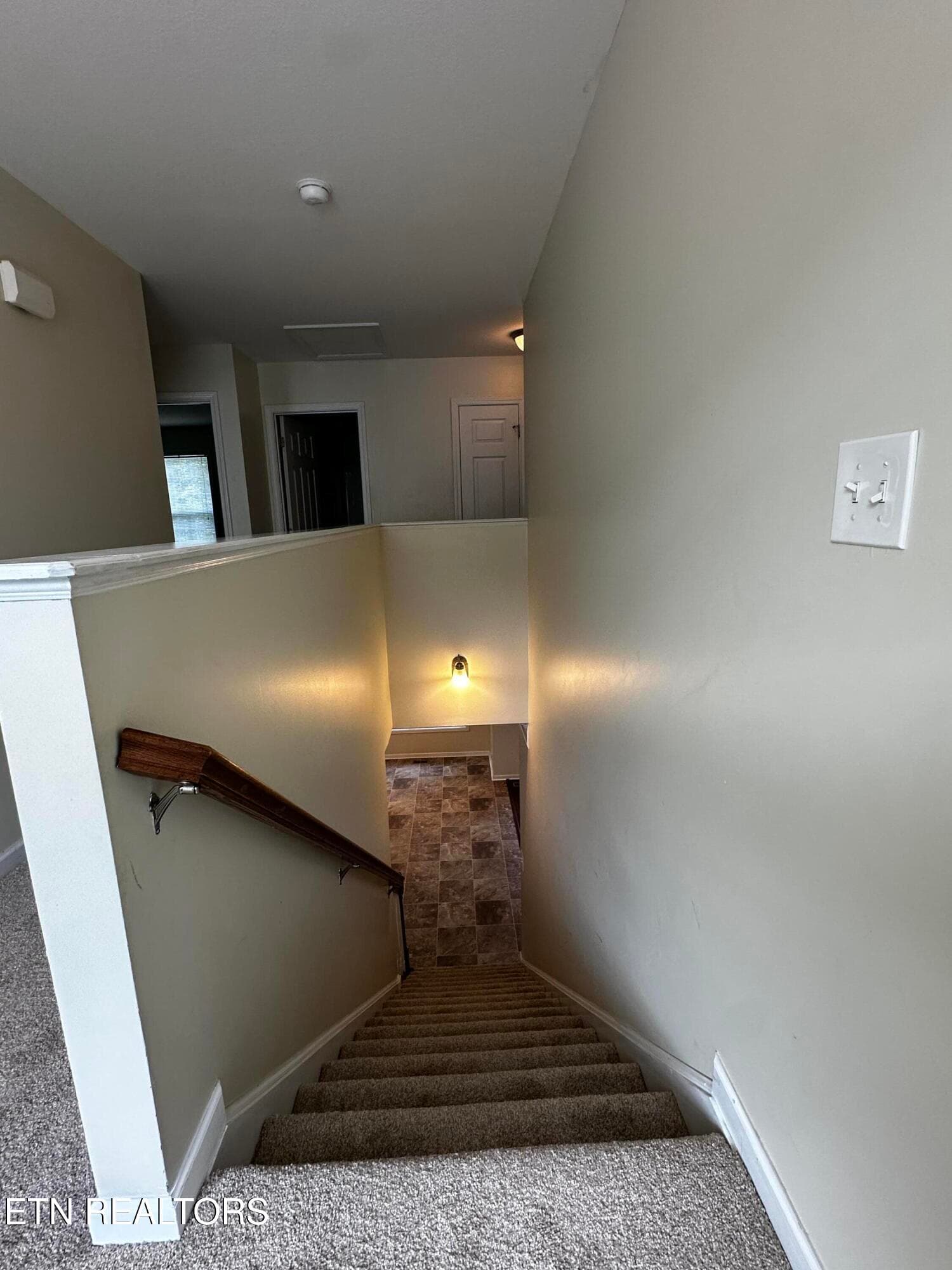Stairs from the top - 5901 Apple Valley Drive, Knoxville, TN 37924, Knoxville