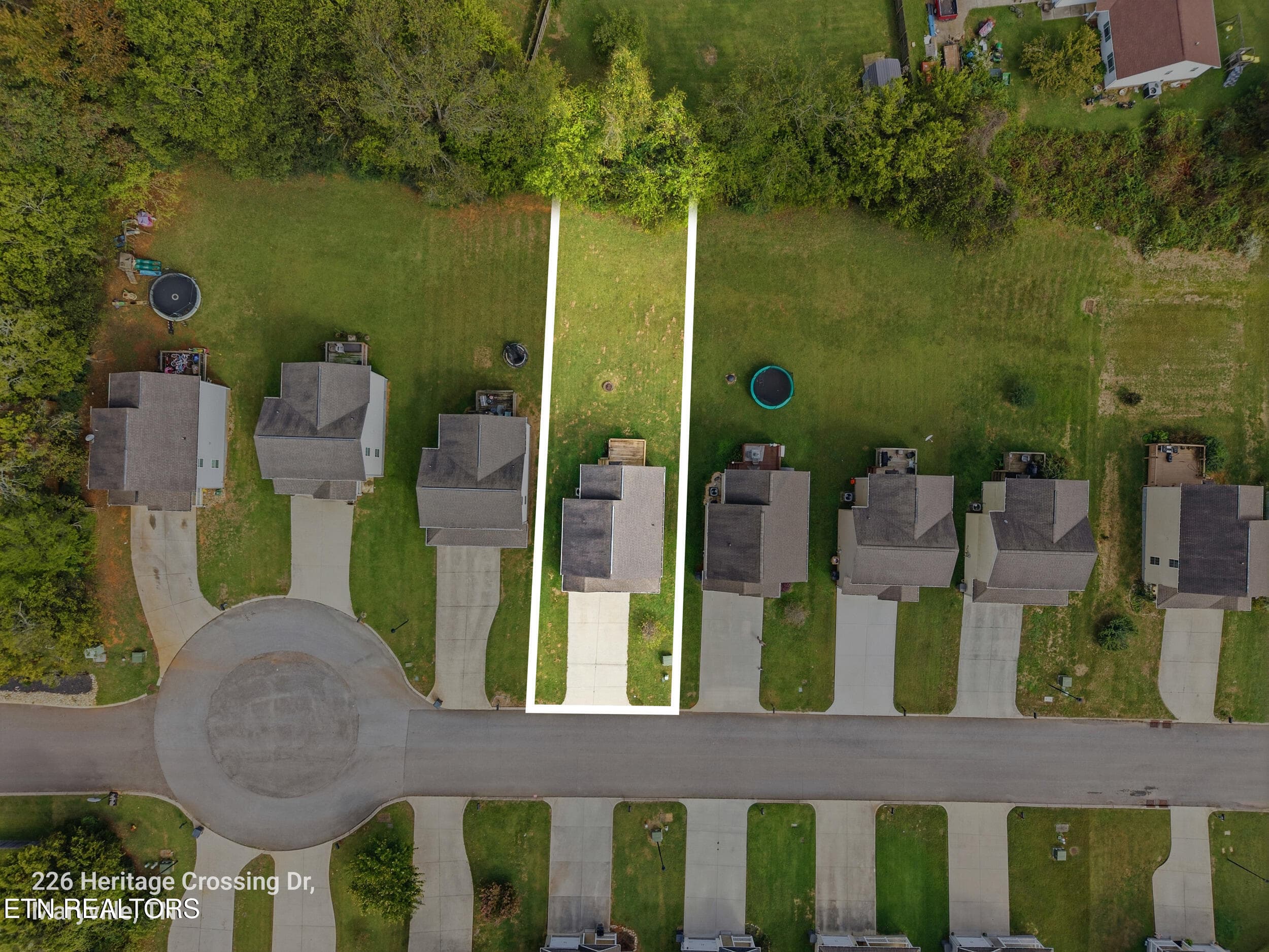 018_property line - 226 Heritage Crossing Drive, Maryville, TN 37804, Maryville