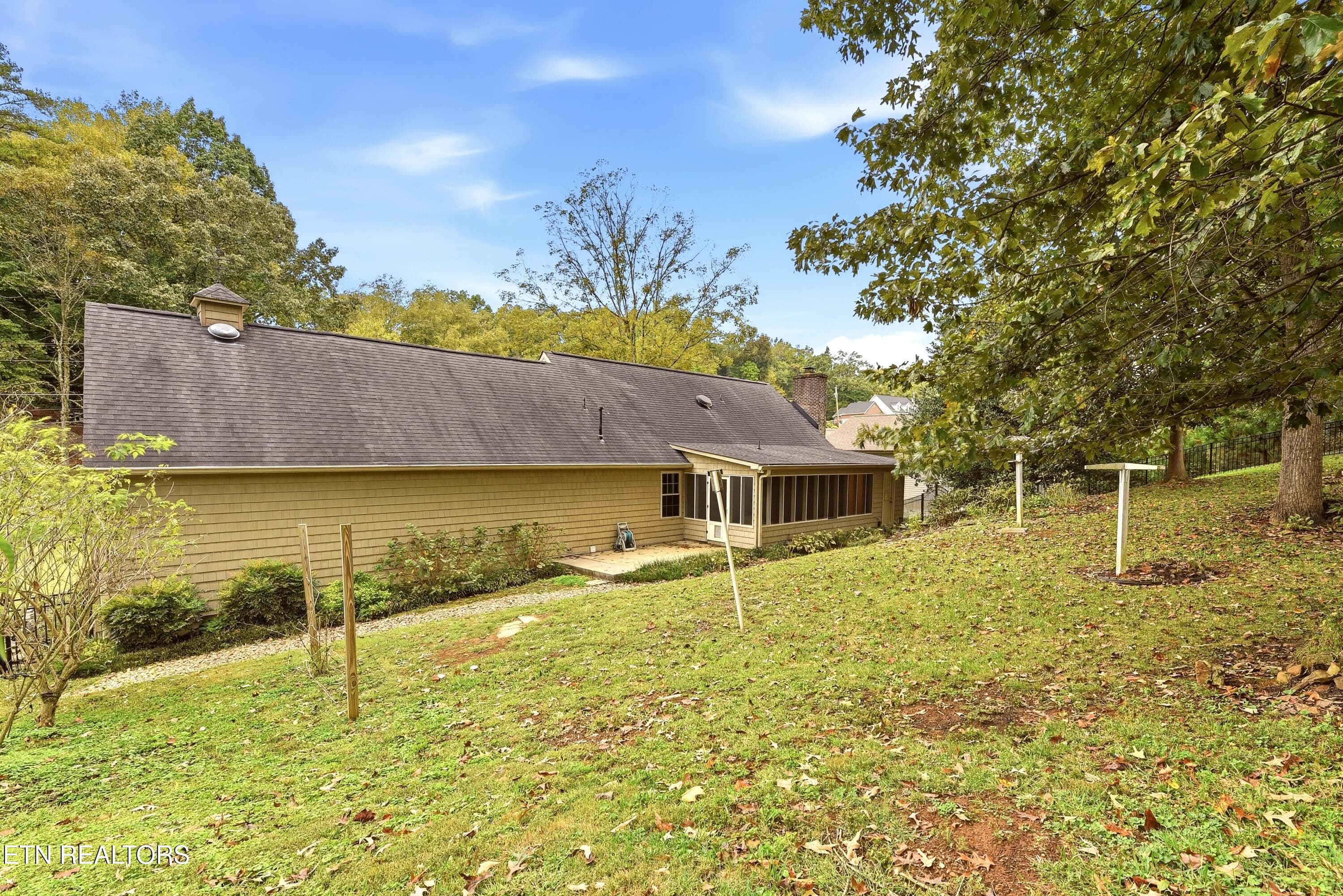 backyard - 618 Woodland Drive, Clinton, TN 37716, Clinton