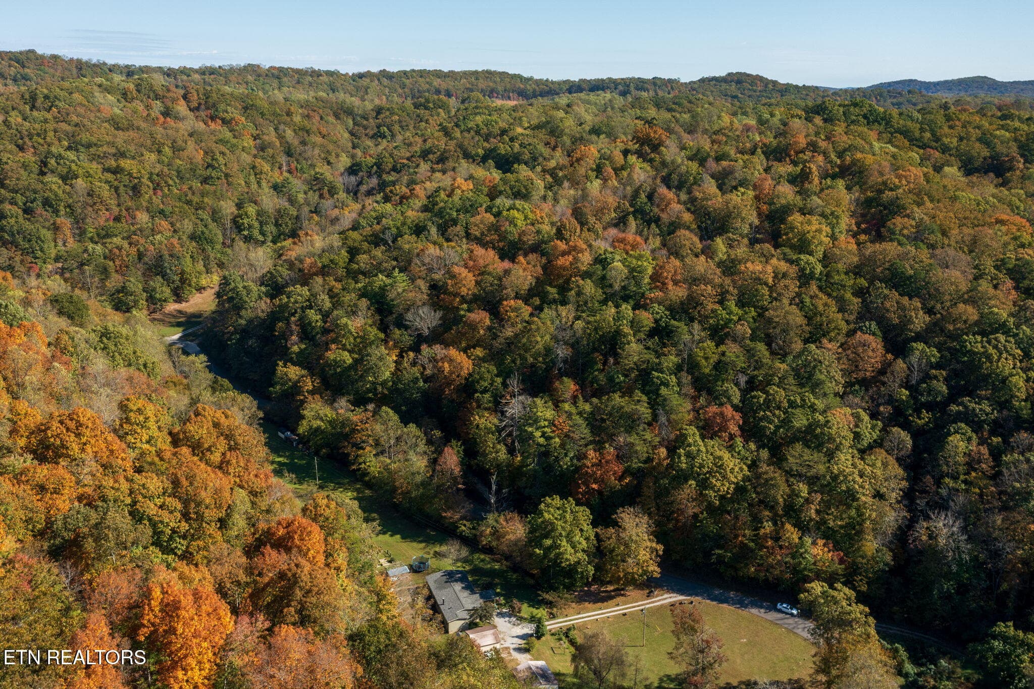 homesandvideos aerials-13310 - Strong Hollow Lane, Rocky Top, TN 37769, Rocky Top
