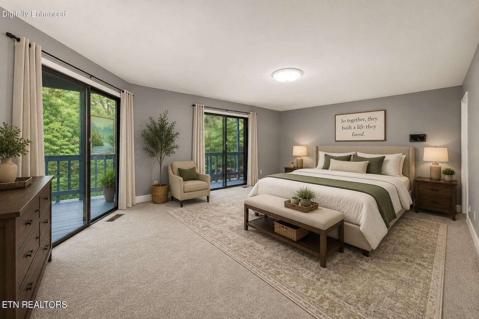 Master Bedroom Virtual 53 River Lane - 53 River Lane, Crossville, TN 38555, Crossville