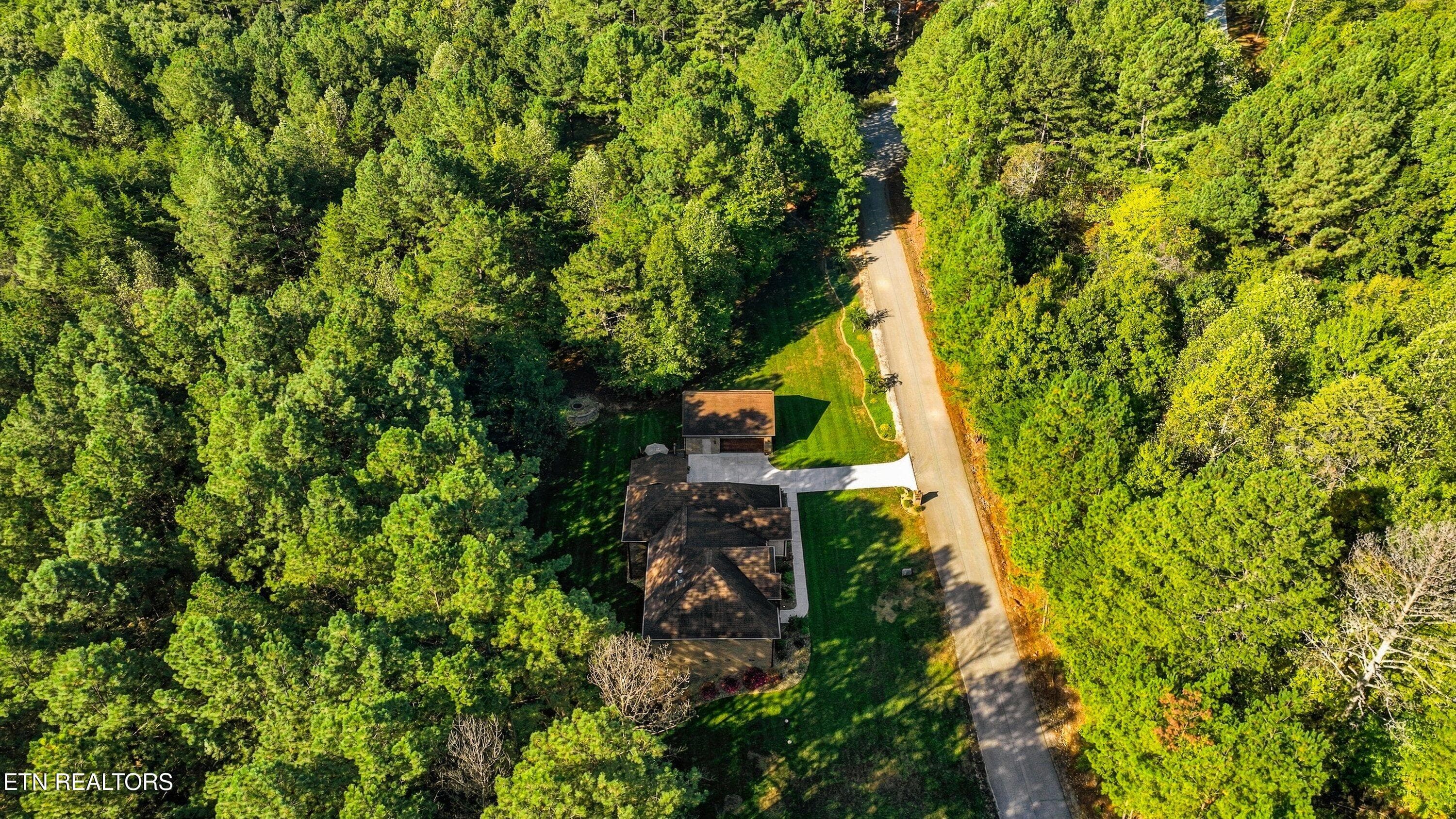 Drone from above, so private - 1739 Grand Pine Point, Maryville, TN 37801, Maryville