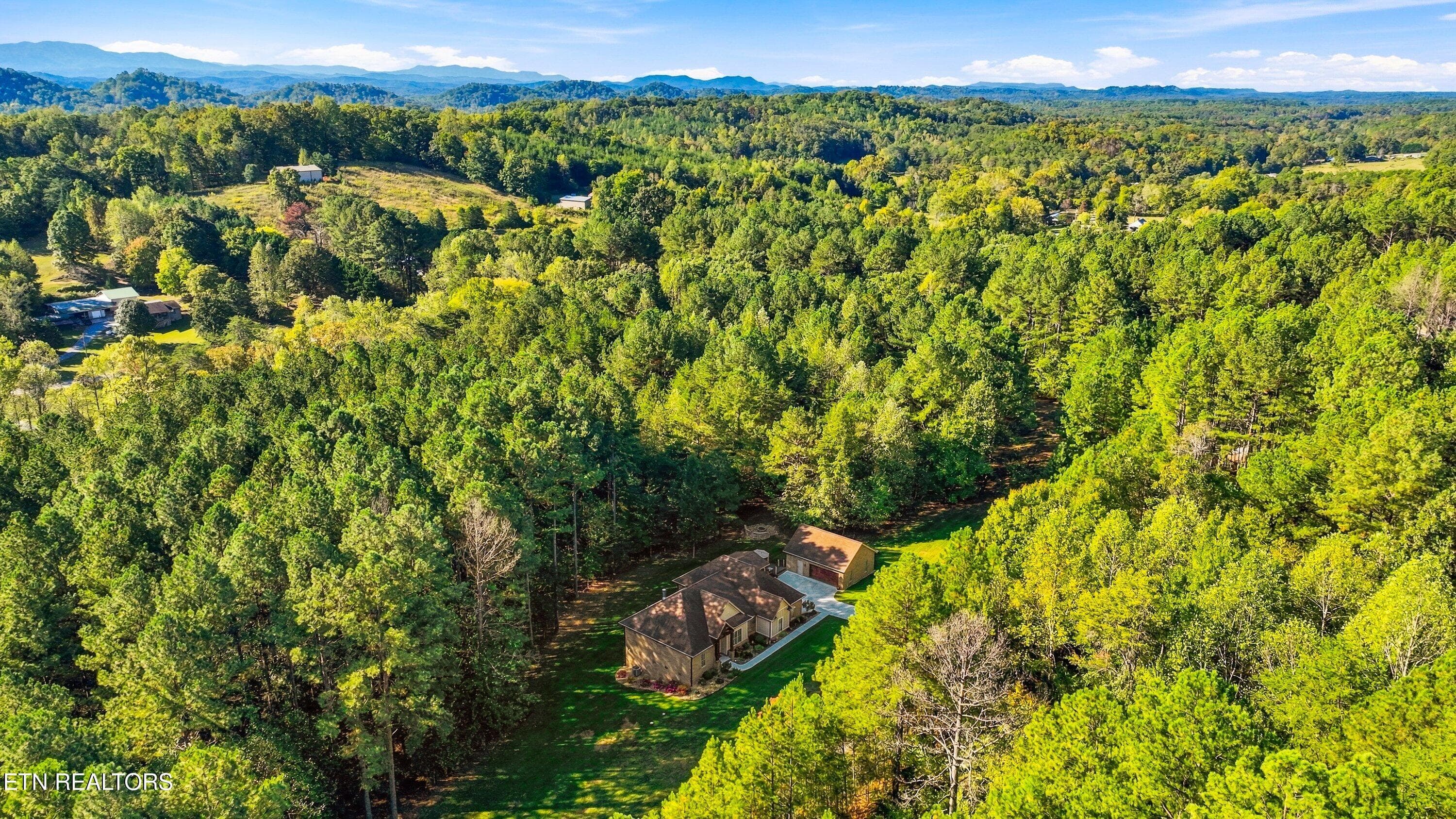 Drone from above - 1739 Grand Pine Point, Maryville, TN 37801, Maryville