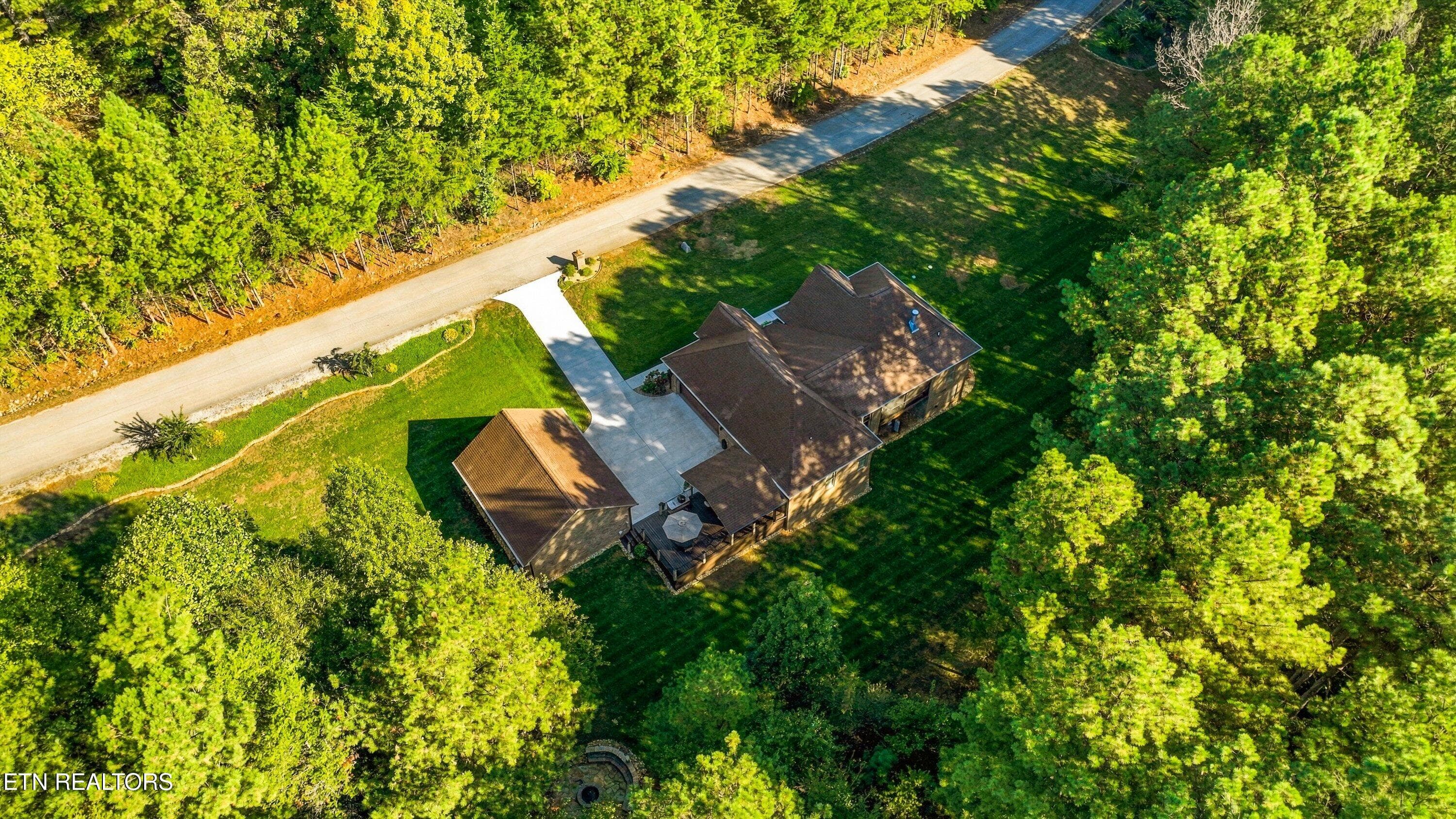 Overhead drone - 1739 Grand Pine Point, Maryville, TN 37801, Maryville