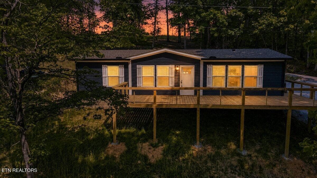 Exterior Twilight - 264 Rain Valley Rd, LaFollette, TN 37766, LaFollette