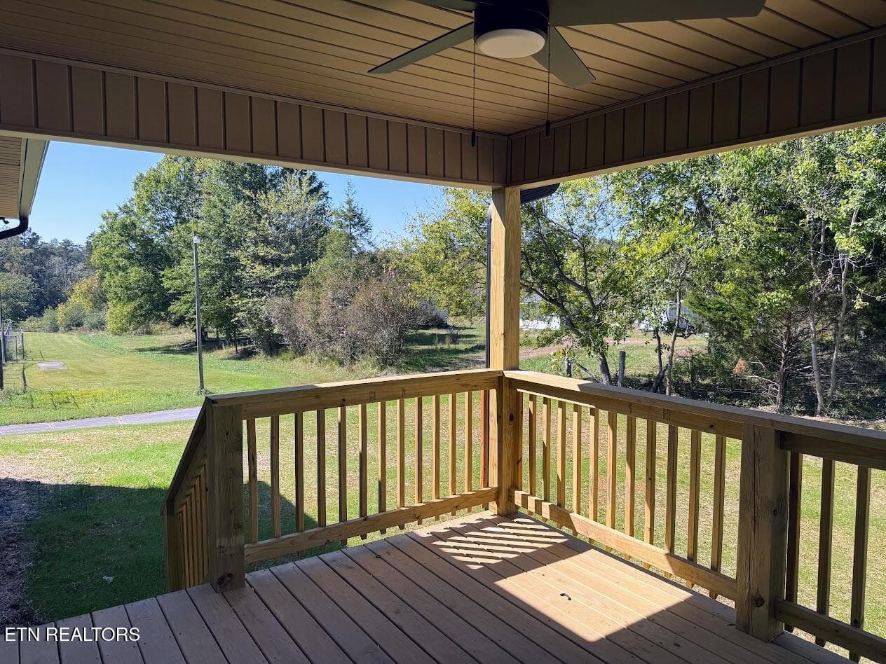 covered deck - 149 Park Ave, Madisonville, TN 37354, Madisonville