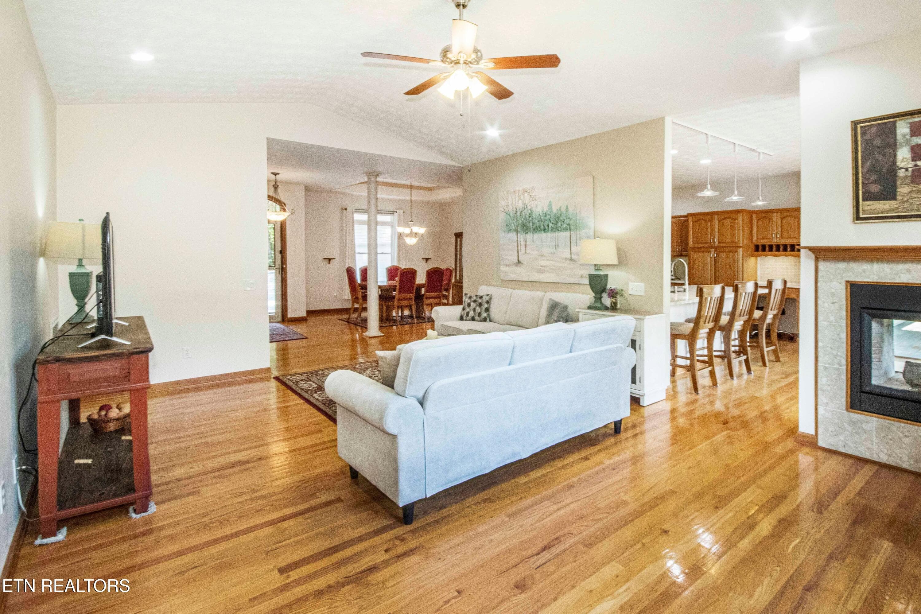 Living room entire view - 169 Oostanali Way, Loudon, TN 37774
