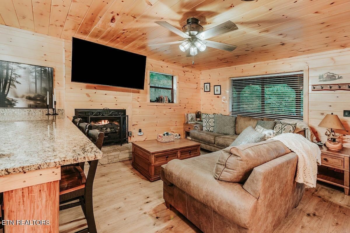 Living room 1 - 3119 Bear Mountain Lane, Sevierville, TN 37876, Sevierville