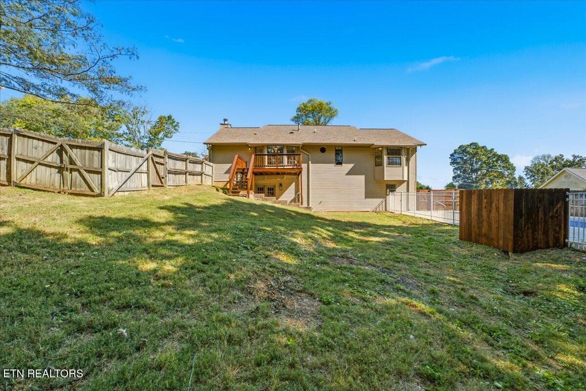 Rear View - 9229 Hollander Lane, Knoxville, TN 37931, Knoxville