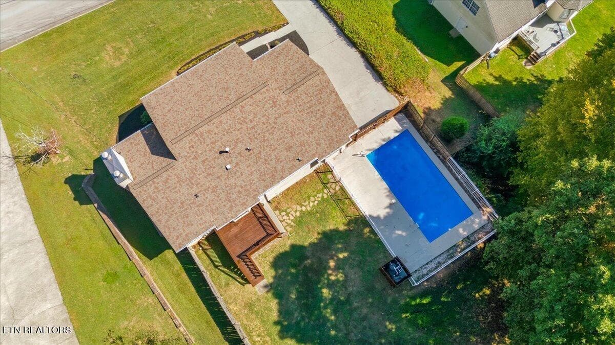 Aerial View - 9229 Hollander Lane, Knoxville, TN 37931, Knoxville