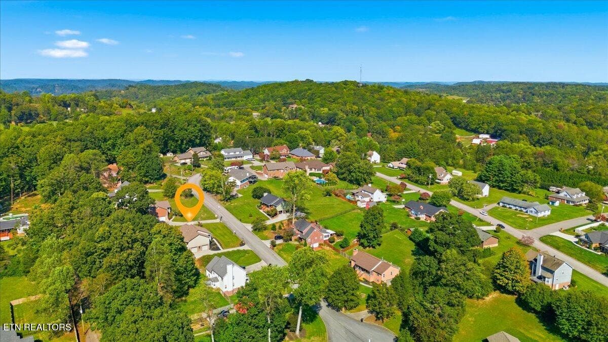 49-Aerial - 9229 Hollander Lane, Knoxville, TN 37931, Knoxville