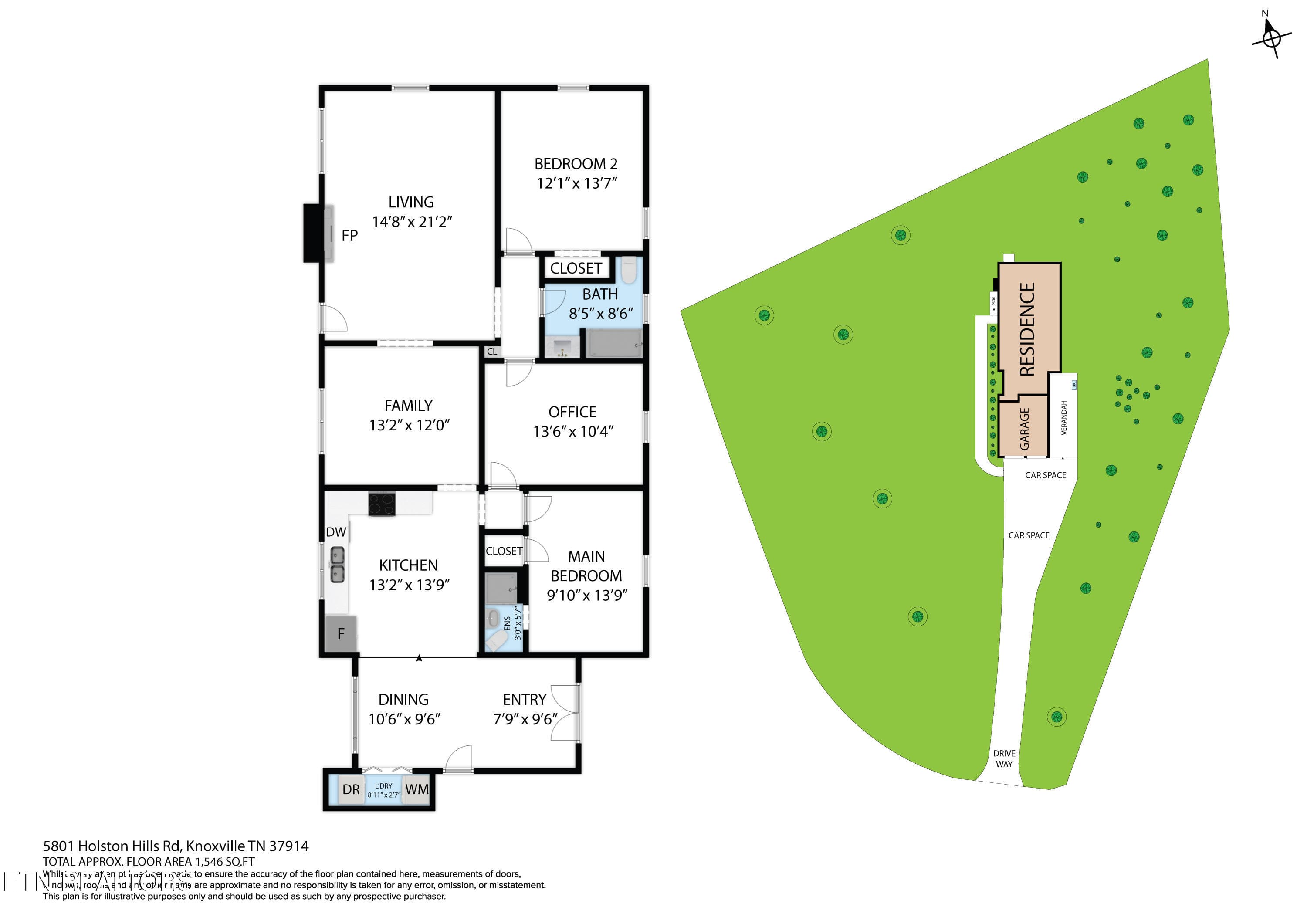 Floor plan - 5801 Holston Hills Rd, Knoxville, TN 37914, Knoxville