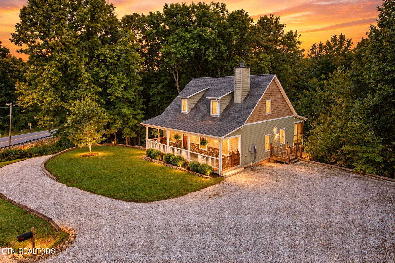 Twilight elev - 7765 Beals Chapel Rd, Lenoir City, TN 37772