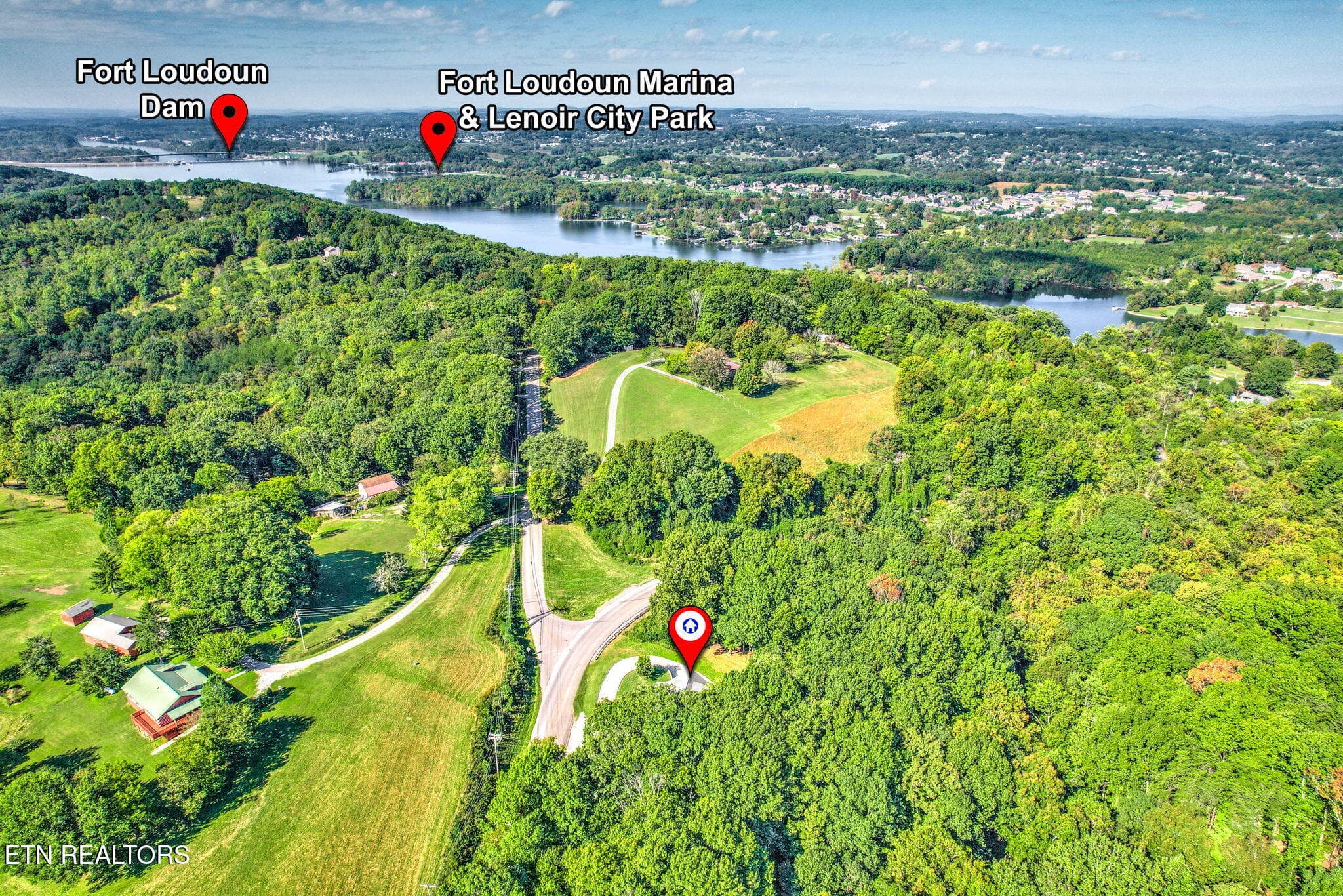 Points of interest - 7765 Beals Chapel Rd, Lenoir City, TN 37772