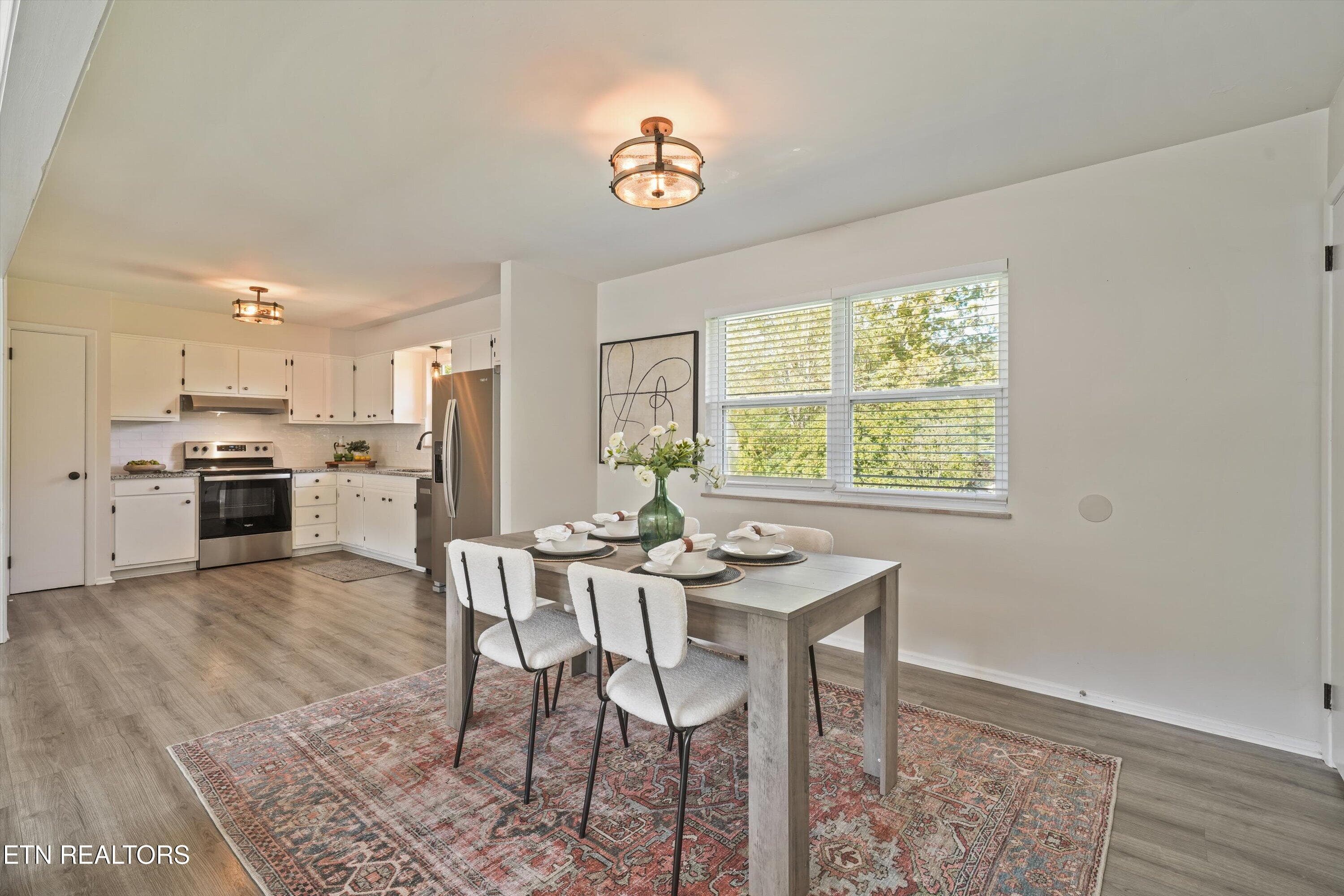 Dining Area and Kitchen - 4401 Genny Lynn Drive, Knoxville, TN 37918, Knoxville