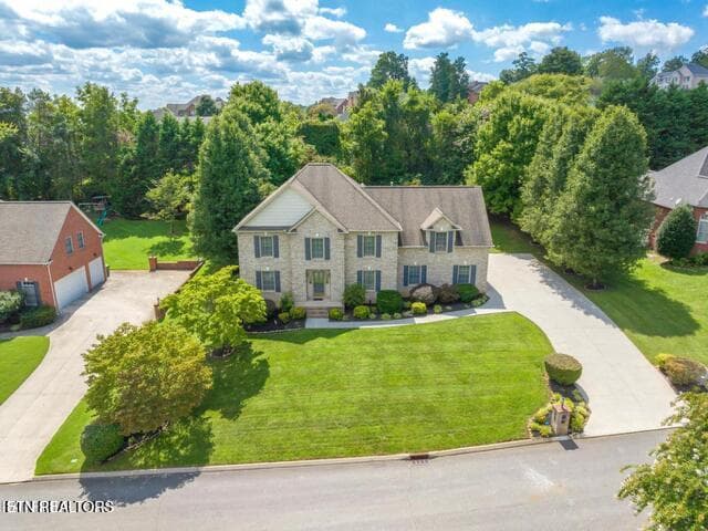Aerial View - 3315 Whispering Oaks Drive, Knoxville, TN 37938, Knoxville