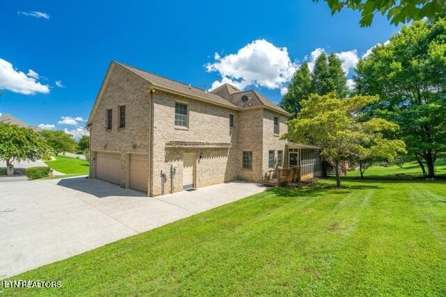 Rear Side - 3315 Whispering Oaks Drive, Knoxville, TN 37938, Knoxville