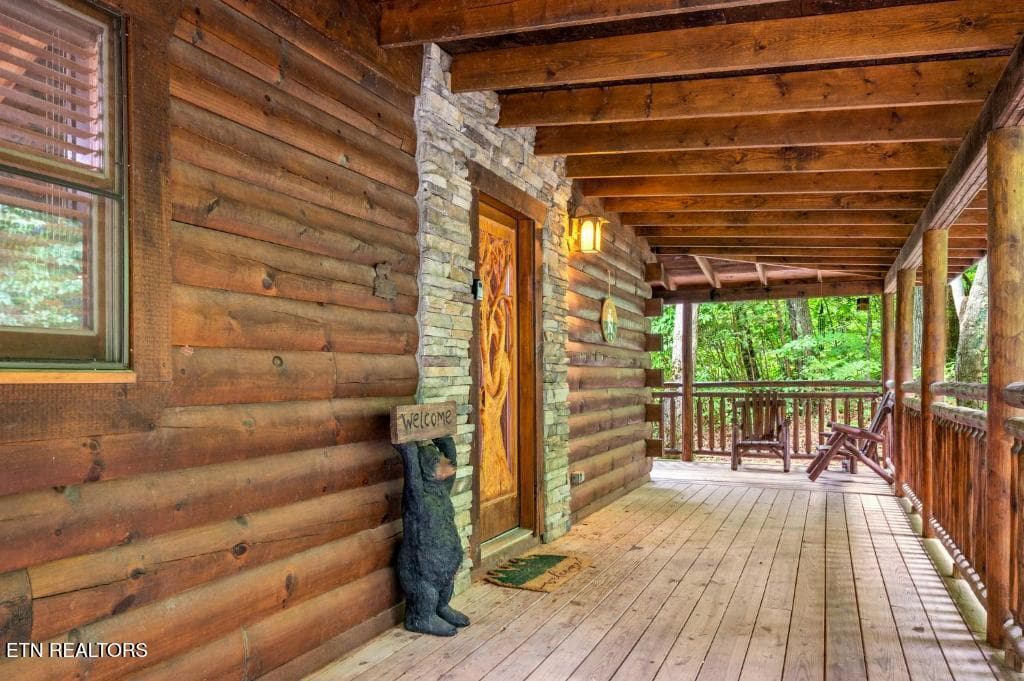 Front Porch - 4408 Ashli Erin Way, Gatlinburg, TN 37738