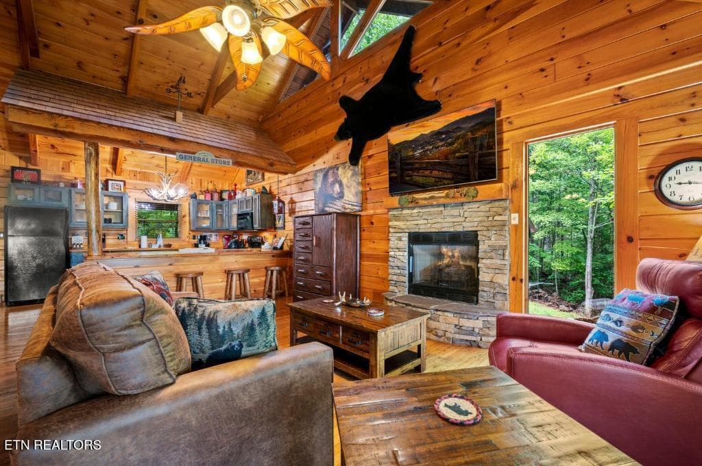 Living Room - 4408 Ashli Erin Way, Gatlinburg, TN 37738