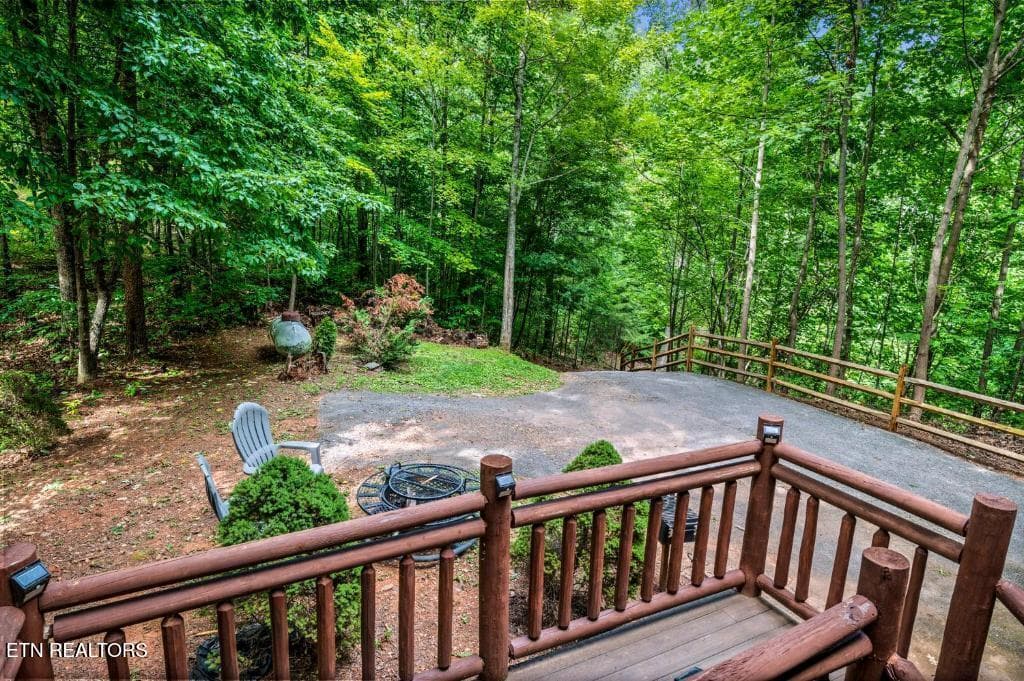 Outside Sitting Area - 4408 Ashli Erin Way, Gatlinburg, TN 37738