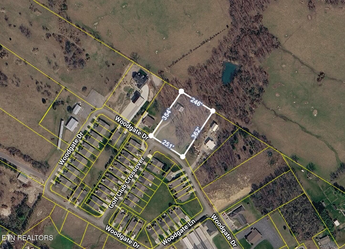 493 Woodgate Dr plat map - 493 Woodgate Drive, Crossville, TN 38571, Crossville