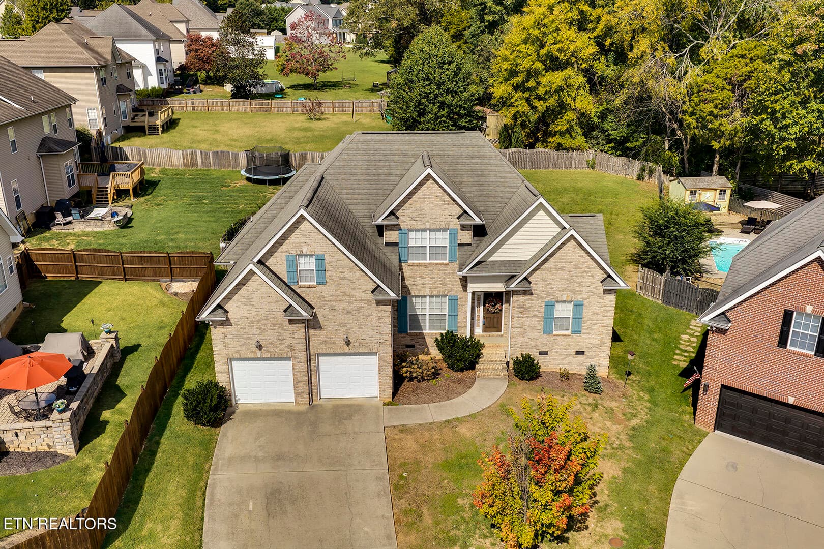 03_CorbinLane_2705_FrontElevated - 7907 Corbin Lane, Knoxville, TN 37931, Knoxville